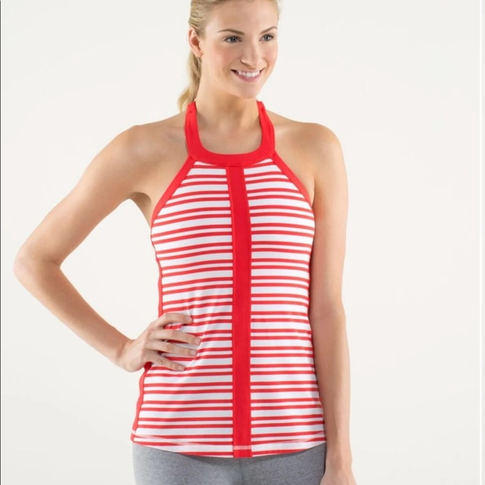 Lululemon hip to be zen halter tank top Size 6